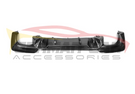 German Car Accessories 2018-2021 BMW X3 M Performance Style Carbon Fiber Rear Diffuser G01