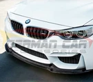 German Car Accessories 2014-2021 BMW M3/M4 Carbon Fiber V1 Style Front Lip F80/F82/F83