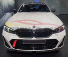 German Car Accessories 2023+ BMW 3-Series Carbon Fiber M Performance Style 3 Piece Front Lip G20 LCI