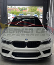 German Car Accessories 2018-2020 BMW M5 Carbon Fiber MT Style 4 Piece Front Lip F90