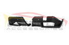 German Car Accessories 2024+ BMW M5 Carbon Fiber M Performance Style Rear Diffuser G90/G99