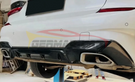 German Car Accessories 2019-2022 BMW 3-Series M Performance Style Carbon Fiber Rear Diffuser G20 M340i