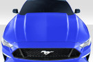 Duraflex 2018-2023 Ford Mustang 3" Cowl Hood - 1 Piece - 116313