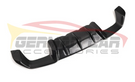 German Car Accessories 2016-2021 BMW M2 M Performance Style Carbon Fiber Diffuser F87