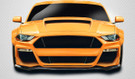 Carbon Creations 2018-2023 Ford Mustang Grid Front Lip Under Spoiler - 1 Piece (s) - 115002