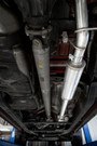 MBRP 19-24 GM 1500 Silverado/Sierra 2.7L T304 SS 3in Cat-Back w/ Single Side 4in Dual Wall Tip mbrpS5019304