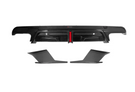 German Car Accessories 2019+ BMW X5M Carbon Fiber 3 Piece Rear Diffuser with Brake Light F95
