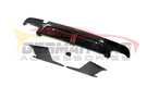 German Car Accessories 2019+ BMW X5M Carbon Fiber 3 Piece Rear Diffuser with Brake Light F95