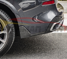 German Car Accessories 2024+ BMW X5 M Performance Style Carbon Fiber Rear Splitters G05 LCI