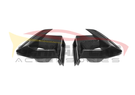 German Car Accessories 2022-2024 BMW X3M Carbon Fiber Front Bumper Air Ducts F97 LCI