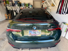 German Car Accessories 2021+ BMW 4-Series/i4 CS Style Carbon Fiber Trunk Spoiler G26