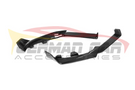 German Car Accessories 2024+ BMW X6 M Performance Style Carbon Fiber 2 Piece Front Lip G06 LCI