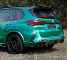 German Car Accessories 2024+ BMW X5M Carbon Fiber Rear Bumper Canards F95 LCI