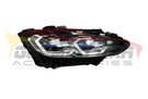 German Car Accessories 2021-2024 BMW M3/M4/4-Series Laser Style LED Headlights G80/G82/G83/G22/G23/G26