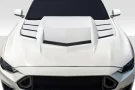 Duraflex  2018-2023 Ford Mustang Interceptor Hood - 1 Piece - 118046