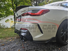 German Car Accessories 2021+ BMW 4-Series Carbon Fiber S Style 3 Piece Rear Diffuser G22/G23