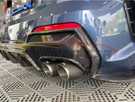 German Car Accessories 2021+ BMW 4-Series Carbon Fiber 3D Style 3 Piece Rear Diffuser G22/G23