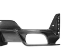 German Car Accessories 2023+ BMW 3-Series Carbon Fiber 3 Piece Rear Diffuser with LED Brake Light G20 LCI