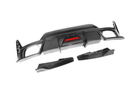 German Car Accessories 2023+ BMW 3-Series Carbon Fiber 3 Piece Rear Diffuser with LED Brake Light G20 LCI