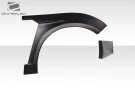 Duraflex 2013-2016 Ford Fusion Reis Front Fender Flares - 4 Pieces - 117976