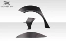 Duraflex 2013-2016 Ford Fusion Reis Rear Fender Flares - 6 Pieces - 117978
