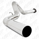 MBRP 07-10 Chevy/GMC 2500/3500 Duramax LMM 4in Filter Back Single Side T409 No Muffler mbrpS6026SLM