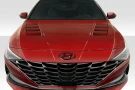 Duraflex 2021-2025 Hyundai Elantra Kima Hood - 1 Piece - 118922