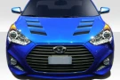 Duraflex 2012-2017 Hyundai Veloster Hyundai Veloster AM-S Hood - 1 Piece - 113352