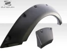 Duraflex 2012-2017 Hyundai Veloster Turbo Envision Rear Fender Flares - 4 Piece - 114306