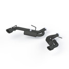 MBRP 16-19 Chevrolet Camaro 2.5in Black Coated Non NPP Axle Back Exhaust System - 4in Dual Wall Tips mbrpS7038BLK