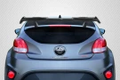 Carbon Creations 2012-2017 Hyundai Veloster Turbo MR Wing Spoiler - 3 Piece - 116451