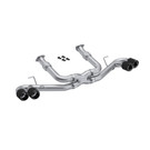 MBRP 20-23 Chevrolet Corvette C8 3in Cat Back Quad Split Rear Exit w/ Carbon Fiber Tips - T304 mbrpS70423CF