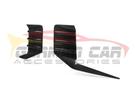 German Car Accessories 2023+ BMW M2 Carbon Fiber M Performance Style Rear Bumper Inserts G87