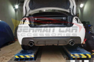 German Car Accessories 2010-2013 BMW 3-Series Carbon Fiber Rear Diffuser E92/E93 LCI