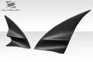 Duraflex 2012-2017 Hyundai Veloster Turbo Minda Rear Hatch Louvers - 2 Piece - 118525