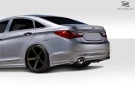 Duraflex 2011-2013 Hyundai Sonata Racer Rear Lip - 112243