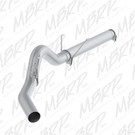 MBRP 2500/3500 Cummins 6.7L 5in Filter Back Single Side No Muffler AL mbrpS61340PLM