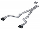 MBRP 17-Up Dodge Challenger 5.7L/6.2L/6.4L Carbon Fiber Quad Tip T304 Catback Exhaust mbrpS71133CF