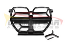 German Car Accessories 2021+ BMW M3/M4 CSL Style Gloss Black Kidney Grilles G80/G82/G83
