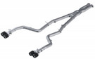 MBRP 15-16 Dodge Challenger 5.7L HEMI SS 3in Quad Split Rear Exit w/ Carbon Fiber Tips - T304 mbrpS71163CF