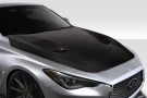 Carbon Creations 2016-2022 Infiniti Q60 TS1 Hood - 1 Piece - 116882