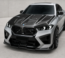 German Car Accessories 2019+ BMW X5/X6/X5M/X6M V3 Style Carbon Fiber Hood G05/G06/F95/F96