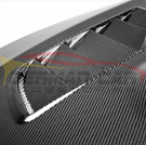German Car Accessories 2008-2011 BMW M3 V Style Carbon Fiber Hood E90