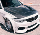 German Car Accessories 2012-2020 BMW 4-Series GTS Style Carbon Fiber Hood F32/F33/F36