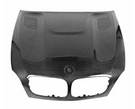 German Car Accessories 2007-2014 BMW X5/X6/X5M/X6M V Style Carbon Fiber Hood E70/E71
