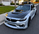 German Car Accessories 2015-2021 BMW M3/M4 V2 Style Carbon Fiber Hood F80/F82/F83