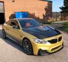 German Car Accessories 2015-2021 BMW M3/M4 Glass Engine Cover Carbon Fiber Hood F80/F82/F83
