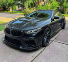 German Car Accessories 2019+ BMW 8-Series/M8 P Style Carbon Fiber Hood G14/G15/G16/F91/F92/F93
