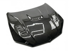 German Car Accessories 2014-2019 BMW X5/X6/X5M/X6M V Style Carbon Fiber Hood F15/F16/F85/F86