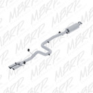 MBRP 14-19 Ford Fiesta ST 1.6L EcoBoost 3in Dual Outlet T409 Cat Back mbrpS4202409